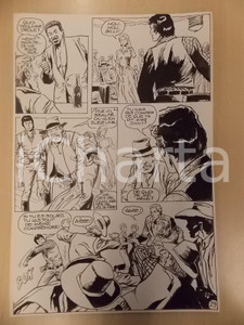 Opera d’arte autentica 1990 BILLY BOYD Ep.4 Luciano BERNASCONI Rissa al saloon Tavola originale LUBE 1