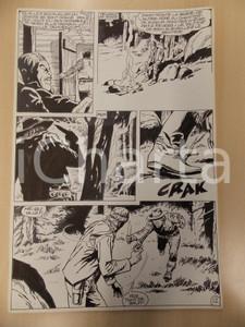 Opera d’arte autentica 1990 BILLY BOYD Ep.4 Luciano BERNASCONI Augguato omicida Tavola originale 1