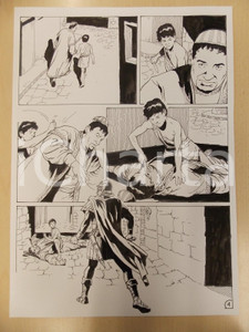 Opera d’arte autentica 2001 WAMPUS Ep. 4 Luciano BERNASCONI Bambino cava occhio a mercante Tavola 1