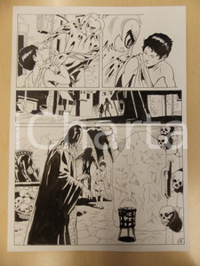 Opera d’arte autentica 2001 LUBE Luciano BERNASCONI  WAMPUS nell antro di uno stregone Tavola Ep.4 1