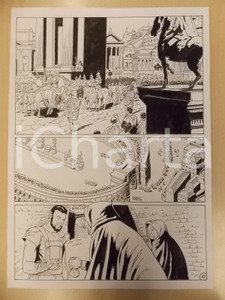 Opera d’arte autentica 2001 WAMPUS Ep. 4 Luciano BERNASCONI Bighe entrano nell arena Tavola orinale 1