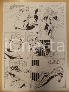 Opera d’arte autentica 2001 WAMPUS Ep. 4 Luciano BERNASCONI Imperatore cinese stringe amuleto Tavola 1