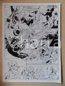 Opera d’arte autentica 2001 WAMPUS Luciano BERNASCONI Attentato extraterrestre al Papa Tavola LUBE 1