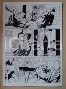 Opera d’arte autentica 2001 WAMPUS Luciano BERNASCONI Robot trasporta missile per LONDRA Tavola LUBE 1