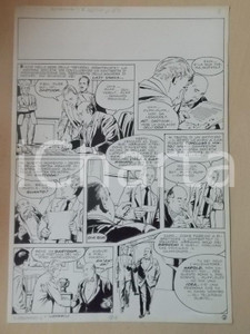 Opera d’arte autentica 1970 ca SUPERCAMPIONE Luciano BERNASCONI Firma di contratto sportivo Tavola 1