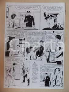 Opera d’arte autentica 1970 CASO NATHAN MORTIMER Luciano BERNASCONI Medico legale Tavola originale 1