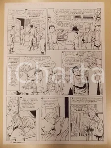 Opera d’arte autentica 1970 ca IL MIO PAPÃ€ Ãˆ... Luciano BERNASCONI Bambini con divise baseball Tavola 1