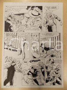 1970 ca IL MIO PAPÀ È... Luciano BERNASCONI Leopardo attacca cowboy *Tavola LUBE