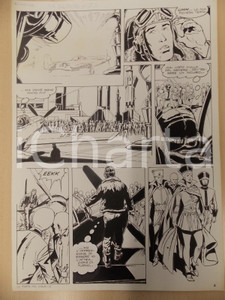 Opera d’arte autentica 1970 ca PORTA NEL CIELO Luciano BERNASCONI Caccia militare teletrasporto Tavola 1