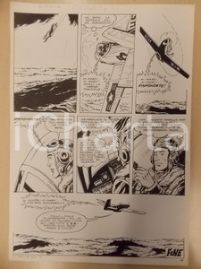 Opera d’arte autentica 1970 ca PORTA NEL CIELO Luciano BERNASCONI Aviatore pilota caccia Tavola LUBE 1