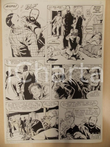 Opera d’arte autentica 1970 ca DETECTIVE PARTICOLARE Luciano BERNASCONI Sacerdoti Tavola DANNEGGIATA 1