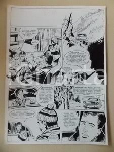 Opera d’arte autentica 1970 ca OCCHIO ALLA PELLE Luciano BERNASCONI Cariboo Mountains Tavola originale 1