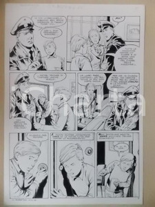 Opera d’arte autentica 1970 ca LO CHIAMAVANO NULLITÃ€ Luciano BERNASCONI Combinazione Tavola originale 1