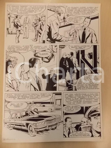 Opera d’arte autentica 1970 ca IL CONSULENTE Luciano BERNASCONI Studi cinematografici Tavola originale 1