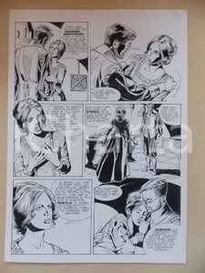 Opera d’arte autentica 1995 CRONONAUTI Luciano BERNASCONI Dialogo tra innamorati Tavola originale LUBE 1