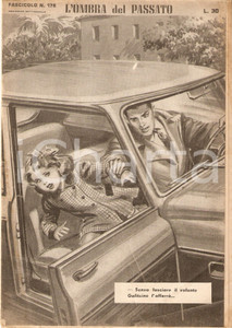 Giornale, rivista storica 1956 OMBRA DEL PASSATO Jean DE VALLORBE Bimba fugge da un auto Fascicolo 176 1