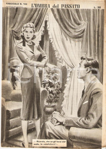 Giornale, rivista storica 1956 OMBRA DEL PASSATO Jean DE VALLORBE Moglie minaccia marito Fascicolo 132 1