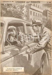 Giornale, rivista storica 1956 OMBRA DEL PASSATO Jean DE VALLORBE Tassista minacciato Fascicolo 165 1