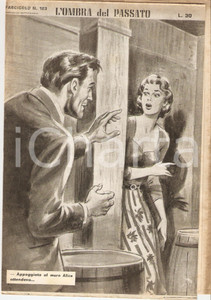 Giornale, rivista storica 1956 OMBRA DEL PASSATO Jean DE VALLORBE Uomo scopre donna nascosta Fasc. 123 1