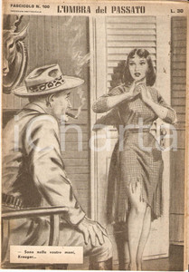 Giornale, rivista storica 1956 OMBRA DEL PASSATO Jean DE VALLORBE Cacciatore di frodo e donna Fasc. 100 1