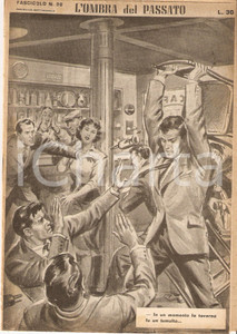Giornale, rivista storica 1956 OMBRA DEL PASSATO Jean DE VALLORBE Rissa al bar Fascicolo 96 1
