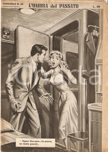 Giornale, rivista storica 1956 OMBRA DEL PASSATO Jean DE VALLORBE Ragazza cerca rifugio Fascicolo 23 1