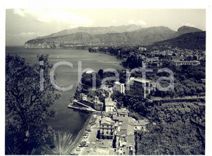 Fotografia d epoca originale 1940 ca SORRENTO NA Veduta panoramica del golfo Fotografia 1
