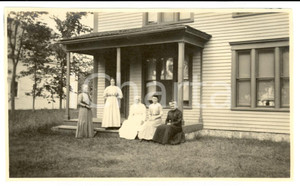 Fotografia d epoca originale 1912 SOLON MAINE, USA House of Mrs. SMITH Photo 1