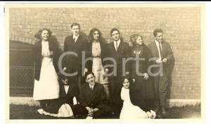 Fotografia d epoca originale 1913 ADAMS MA USA High School THE CAMERA CLUB Photo 1