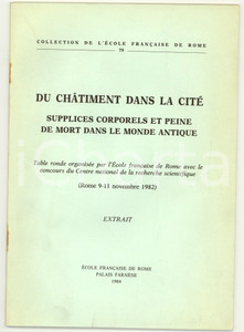 Libro, pubblicazione d epoca 1984 ROMA Augusto FRASCHETTI La sepoltura delle Vestali 1