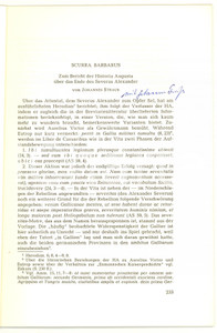 Libro, pubblicazione d epoca 1980 Johannes STRAUB Scurra Barbarus AUTOGRAFATO 1