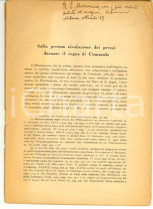 Libro, pubblicazione d epoca 1949 Alfredo PASSERINI Rivoluzione prezzi sotto COMMODO 1
