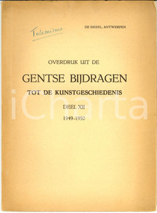 Libro, pubblicazione d epoca 1950 TOTEMISMO Pieter LAMBRECHTS Sigfrid de LAET Sporen van de Mithrascultus 1