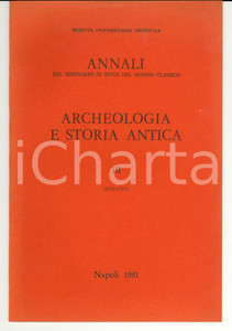 Libro, pubblicazione d epoca 1981 Augusto FRASCHETTI Aristosseno e la barbarizzazione di POSEIDONIA 1