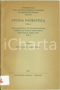 Libro, pubblicazione d epoca 1957 Johannes STRAUB Kaiser Konstantin Opuscolo AUTOGRAFO 1