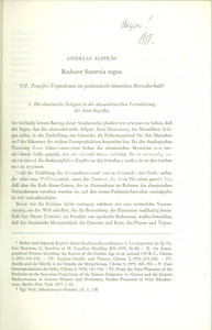 Libro, pubblicazione d epoca 1979 Andreas ALFOLDI Redeunt Saturnia Regna Frugifer Triptolemos AUTOGRAFO 1