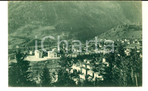 Cartolina originale da collezione 1950 LORENZAGO DI CADORE BL Veduta panoramica  Cartolina postale FP VG 1