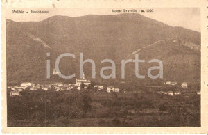 Cartolina originale da collezione 1950 SALTRIO VA Panorama con Monte PRAVELLO Cartolina FP VG 1