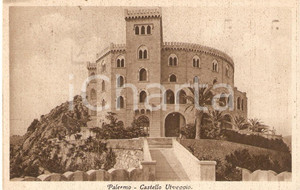 Cartolina originale da collezione 1923 PALERMO Castello UTVEGGIO Panorama Cartolina FP VG 1