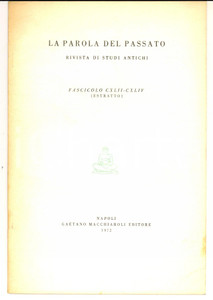 Libro, pubblicazione d epoca 1972 NAPOLI Francesco GABRIELI La tradizione iranica nella civiltÃ  musulmana 1