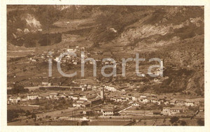 Cartolina originale da collezione 1950 ca CAPO DI PONTE BS Panorama del paese Cartolina FP NV 1