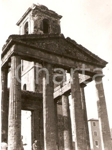 Fotografia d epoca originale 1958 CORI LT Gita al Tempio di ERCOLE Fotografia 7x10 cm 1