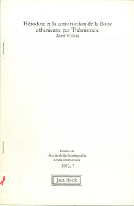 Libro, pubblicazione d epoca 1985 Jozef WOLSKI HÃ©rodote et flotte athÃ©nienne  Invio AUTOGRAFO 1