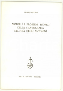Libro, pubblicazione d epoca 1983 Giuseppe ZECCHINI Storiografia etÃ  degli ANTONINI 1