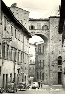 Cartolina originale da collezione 1950 ca VOLTERRA PI Le torri BONAGUIDI  BONPARENTI 1