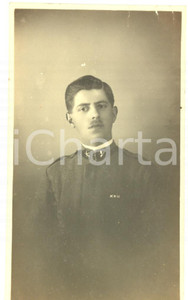 Fotografia d epoca originale 1918 WW1 Ritratto di Antonio MAGRIS ufficiale del GENIO Foto con dedica 1