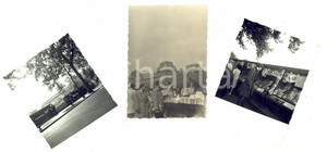 Fotografia d epoca originale 1955 ca PARIS Lotto 3 fotografie BOUQUINISTES lungo la Senna 7 x 10 cm 1
