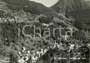Cartolina originale da collezione 1962 FOBELLO VC Panorama in Valsesia Cartolina postale FG VG 1