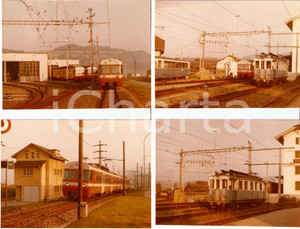 Fotografia d epoca originale 1975 ca SVIZZERA Ferrovia Vereinigte BERN  WORB Bahnen VBW LOTTO 4 Foto 1