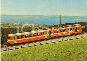 Cartolina originale da collezione 1975 ca SVIZZERA Ferrovia TROGENERBAHN Panoramica treno Cartolina FG NV 1